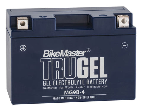BikeMaster TruGel Battery - 12 Volt - MG9B-4
