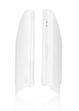 Acerbis Fork Covers for 2018-21 Suzuki RM-Z 250/450 - White - 2686520002