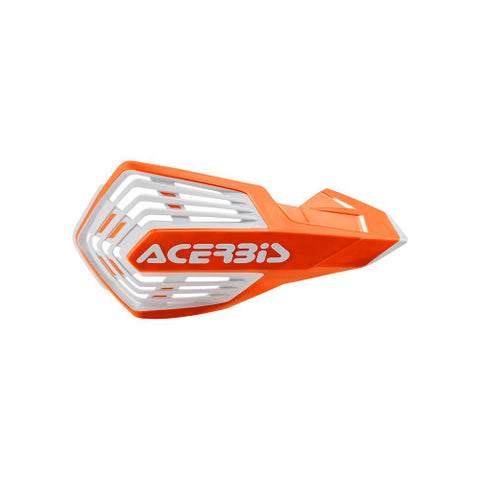Acerbis X-Future Hand Guards - Orange/White - 2801965321