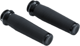 Kuryakyn Thresher Grips for Indian Chief / Springfield Models - Satin Black - 5961