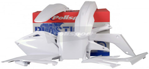 Polisport MX Complete Replica Plastics Kit for 2006-07 Honda CRF250R - White - 90139