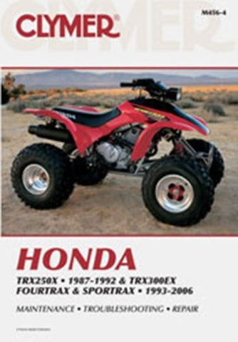 Clymer M456-4 Service & Repair Manual for Honda TRX250X / TRX300EX Models