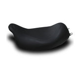 Mustang Wide Tripper Solo Seat for 2008-20 Harley Touring models - Smooth/Black - 76692