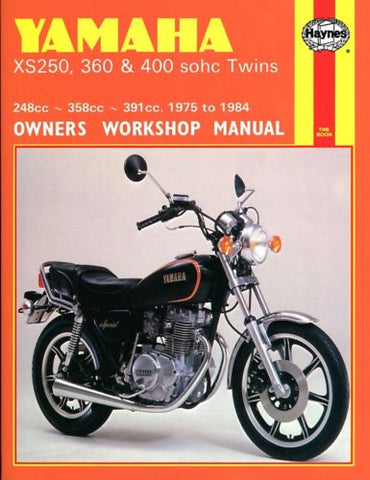 Haynes Service Manual for 1974-84 Yamaha XS360 / 400 - M378