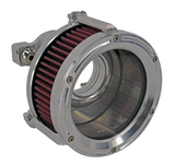 Trask Assault Charge High-Flow Air Cleaner for 2017-22 Harley M8 Engine models - Raw - TM-1023R