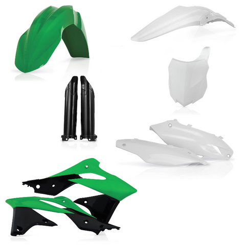 Acerbis Full Replacement Plastics Kit for 2013-16 Kawasaki KX250F - Original 14-15 - 2314184584
