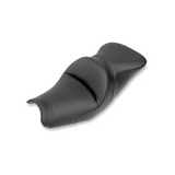 Saddlemen Explorer 2-Up Seat for 2007-19 Kawasaki VN900 Vulcan Custom - Black/Pillow Top - K07-12-0291RS