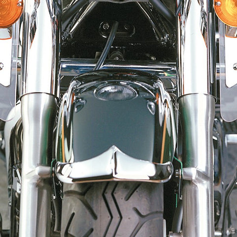 National Cycle N739FF - Cast Front Fender Tip for Kawasaki VN1500G Vulcan Nomad - Chrome