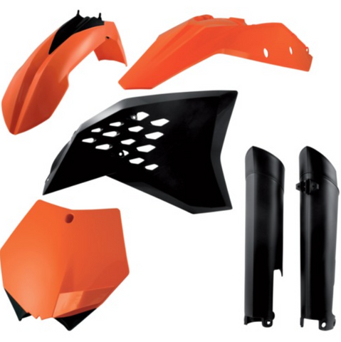 Acerbis Full Replacement Plastics Kit for 2008-10 KTM SX-F models - Original 10 - 2198070354