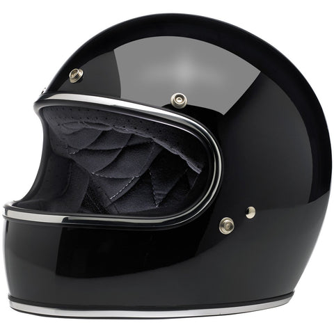 Biltwell Gringo Helmet - Gloss Black - X-Small