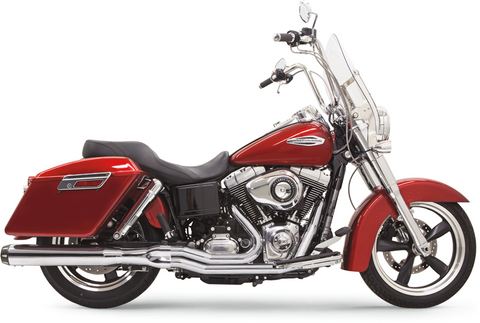 Bassani Road Rage Exhaust for 2012-16 Harley Switchback FLD - Chrome - 1D28R