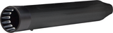 Bassani DNT Straight Can Slip-On Mufflers for 1995-16 Harley FL Touring models - Black/Black - 1F7DNT5B