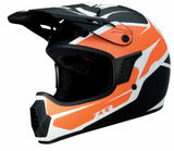 Z1R Child Rise Flame Helmet - Orange - Large/X-Large