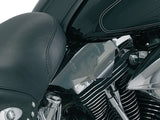 Kuryakyn Saddle Heat Shields for 2000-17 Harley Softail - Reflective Smoke - 1186