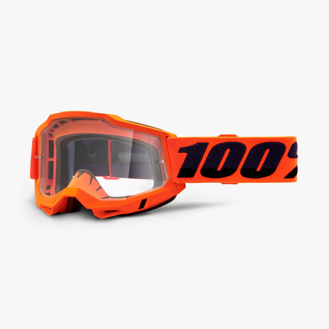 100% Accuri 2 OTG Goggles - Orange with Clear Lens