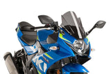 Puig Z-Racing Windscreen for 2017-21 Suzuki GSX-R250 - Dark Smoke - 9722F
