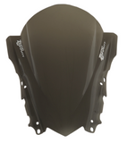Zero Gravity Double Bubble Windscreen for 2015-18 Yamaha YZF-R3/R25 - Light Smoke - 16-553-02