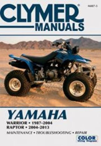 Clymer M487-5 Service & Repair Manual for Yamaha YFM350X / YFM350S
