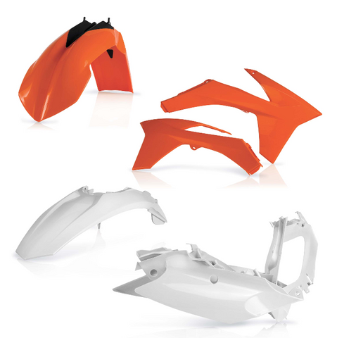 Acerbis Standard Replacment Plastics Kit for 2011-12 KTM SX / SX-F models - Original 12 - 2205473593