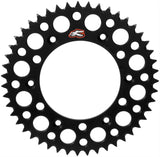 Renthal Ultralight Rear Sprocket - 520 Chain Pitch x 50 Teeth - Black - 150U-520-50GBBK