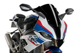 Puig Z-Racing Windscreen for BMW S1000RR - Black - 3571N