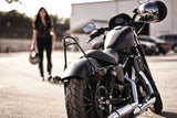 Burly Brand 13 Inch Sissy Bar for Harley Sportster - Black - B13-1500B