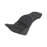 Saddlemen Explorer 2-Up Seat for 2018-21 Harley Softail Heritage Classic/Deluxe - Black/Pillow Top - 818-33-029RS
