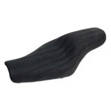 Saddlemen Profiler Low Profile 2-Up Seat for 2004-22 Harley Sportster models - Black/Knuckle - 807-11-047K