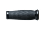 Kuryakyn Thresher Grips for Kawasaki VN1500 / Yamaha XV1900 - Satin Black - 5947