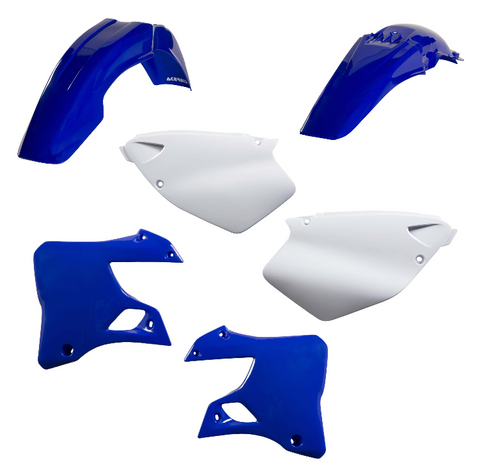 Acerbis Standard Plastic Kit for 1996-99 Yamaha WR / YZ - Blue/White - 2041270207