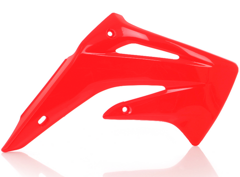 Acerbis Radiator Shrouds for 2003-07 Honda CR85R - Red - 2043620227