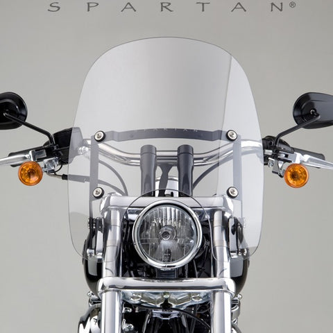 National Cycle Spartan Quick Release Windshield for Harley models - Clear - N21301