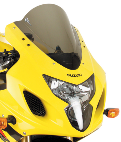 Zero Gravity Double Bubble Windscreen for 2004-05 Suzuki GSX-R600/750 - Light Smoke - 16-108-02