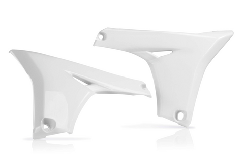 Acerbis Radiator Shrouds for 2010-13 Yamaha YZ450F - White - 2171780002