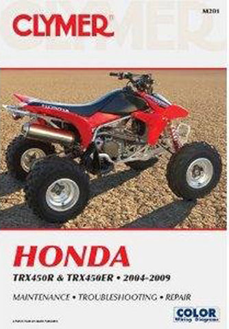 Clymer M201 Service & Repair Manual for Honda TRX450R and TRX450ER