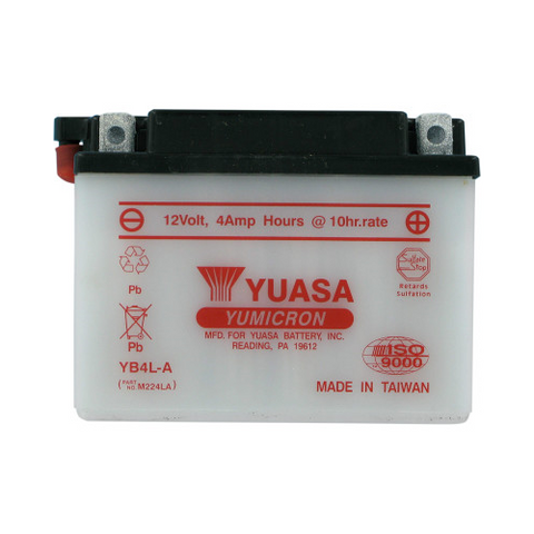 Yuasa Yumicron Battery - YUAM224LA -  YB4L-A