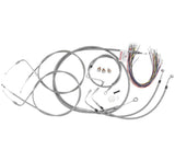 Burly Brand Extended Cable Kit for Harley FLHR/FLTR - 14 Inch Ape Bars - B30-1079