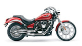 Cobra USA Speedster Swept Exhaust for 2006-19 Kawasaki VN900 Vulcan - Chrome - 4218