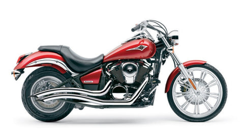 Cobra USA Speedster Swept Exhaust for 2006-19 Kawasaki VN900 Vulcan - Chrome - 4218