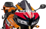 Puig Racing Windscreen for 2013-14 Honda CBR600RR - Dark Smoke
