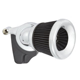 Arlen Ness Velocity 65 Degree Air Cleaner for 1999-17 Harley Twin Cam models - Chrome - 81-205