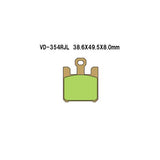Vesrah Brake Pads for Kawasaki Ninja models - Front - VD-354RJL