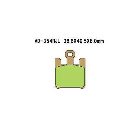 Vesrah Brake Pads for Kawasaki Ninja models - Front - VD-354RJL