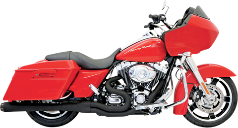 Bassani Road Rage II Mega Power System for 1995-16 Harley FL Touring models - Black - FLH-767B