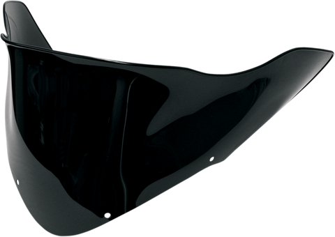 Sno-Stuff Low-Cut Windshield for 2003-06 Arctic Cat - 12In Gloss Black - 450-182-50