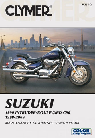 Clymer M261-2 Service Manual for 1998-09 Suzuki 1500 Intruder/Boulevard C90