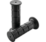 BikeMaster Grips - Black/Big Block - 7/8 Inch Bars - WLG-227-Black