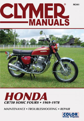 Clymer C-M341 Service Manual for -XX
