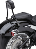 Cobra USA Detachable Backrest for 2018-19 Harley Softail Models - Black - 602-2007B
