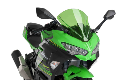 Puig Z-Racing Windscreen for Kawasaki EX400 Ninja 400 - Green - 9976V